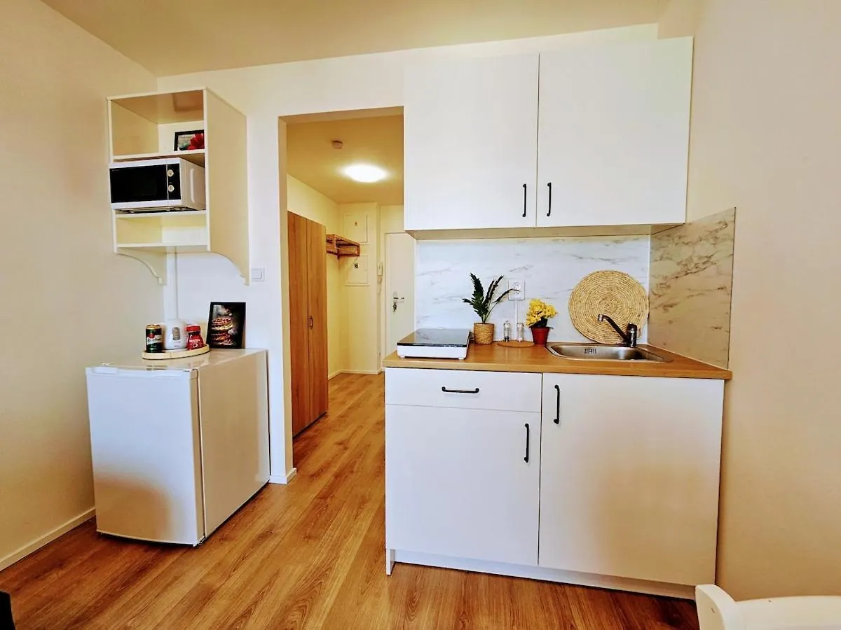 Apartment Live-Inn Prague Cozy Suite For 1-4 Guests, 20 Mins To Center, Lift, Gym, Reception, Parking, Roof Terrace, Game & Party